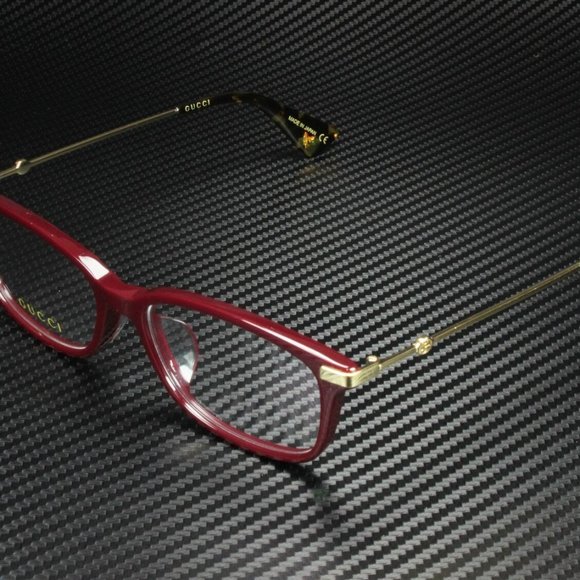 Gucci Red 53mm Eyeglasses - Picture 1 of 3
